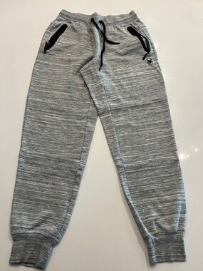 Men’s Spyder Gray Heather Jogger Sweatpants with Black Accents - Size Medium